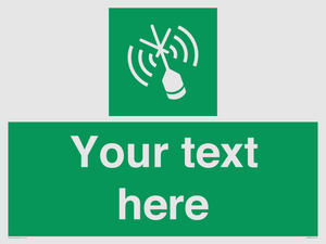 Custom sign safe condition Emergency position beacon